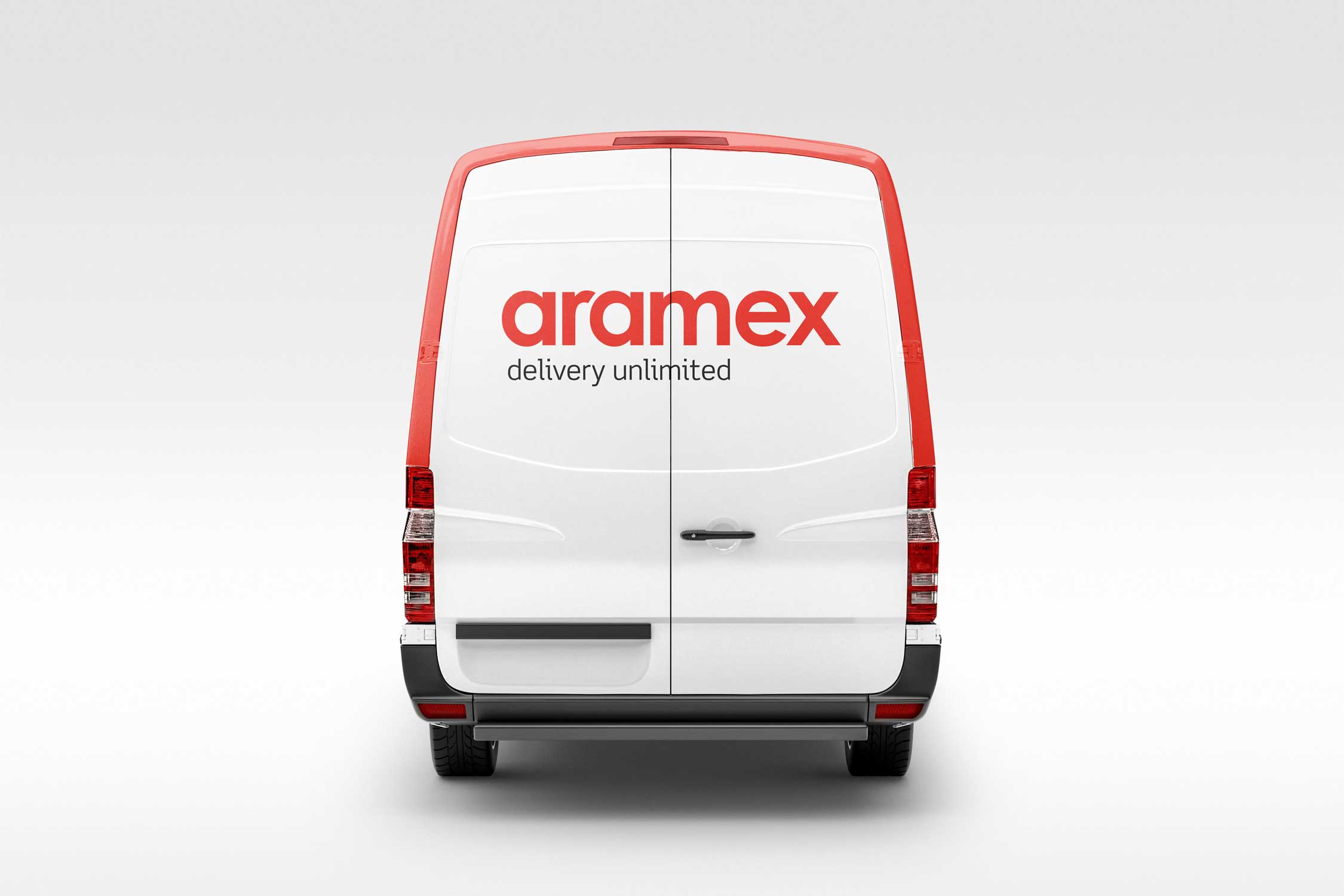 Aramex: Vehicle Signage Concept 1 Back