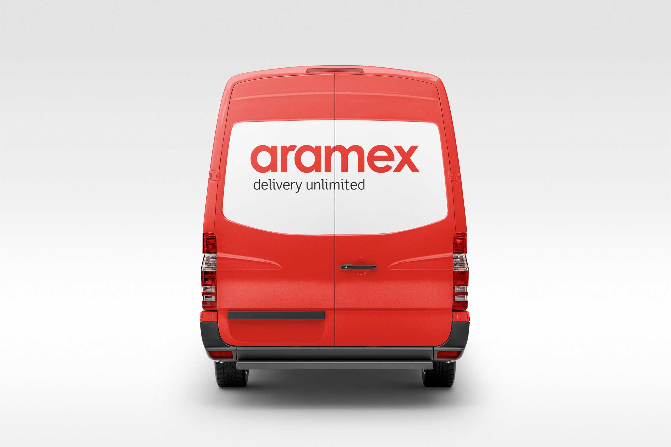 Aramex: Vehicle Signage Concept 2 Back