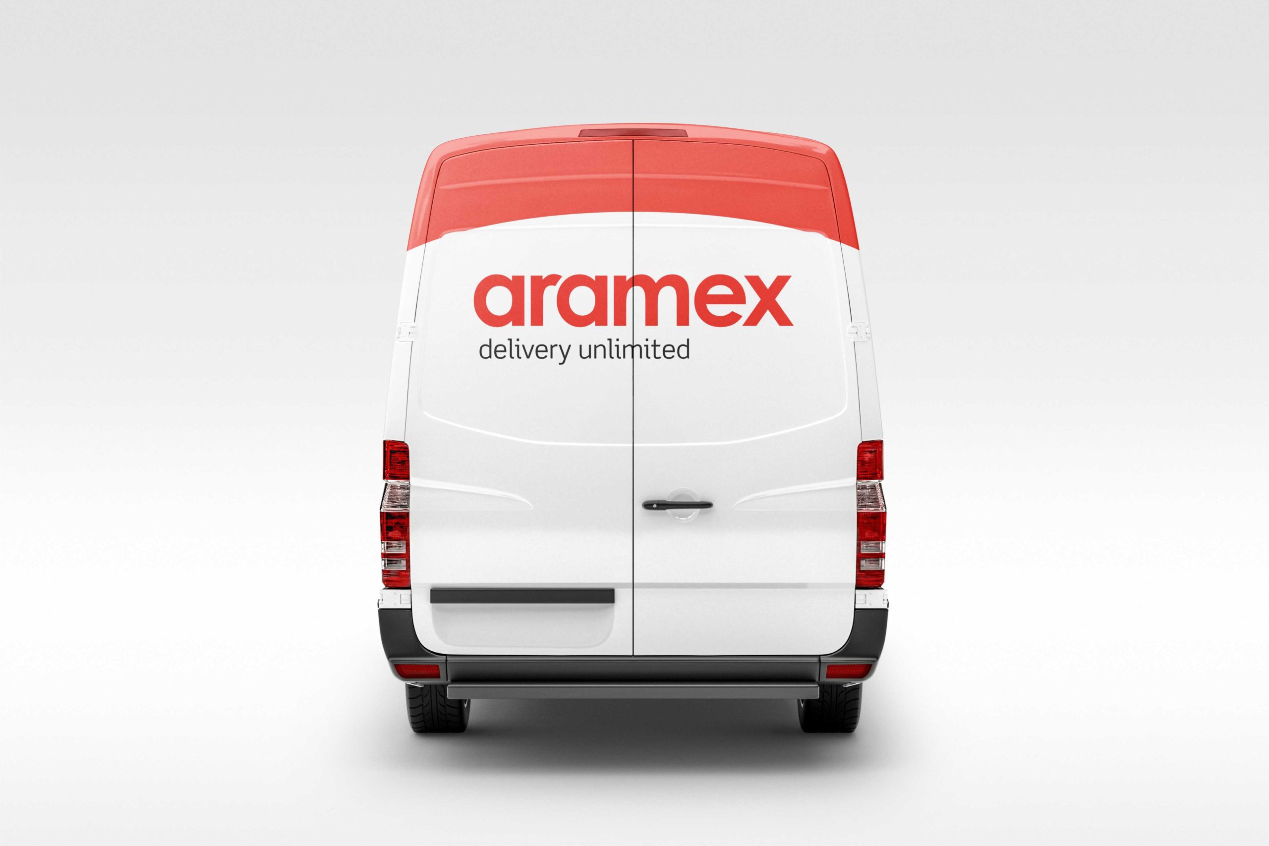 Aramex: Vehicle Signage Concept 3 Back