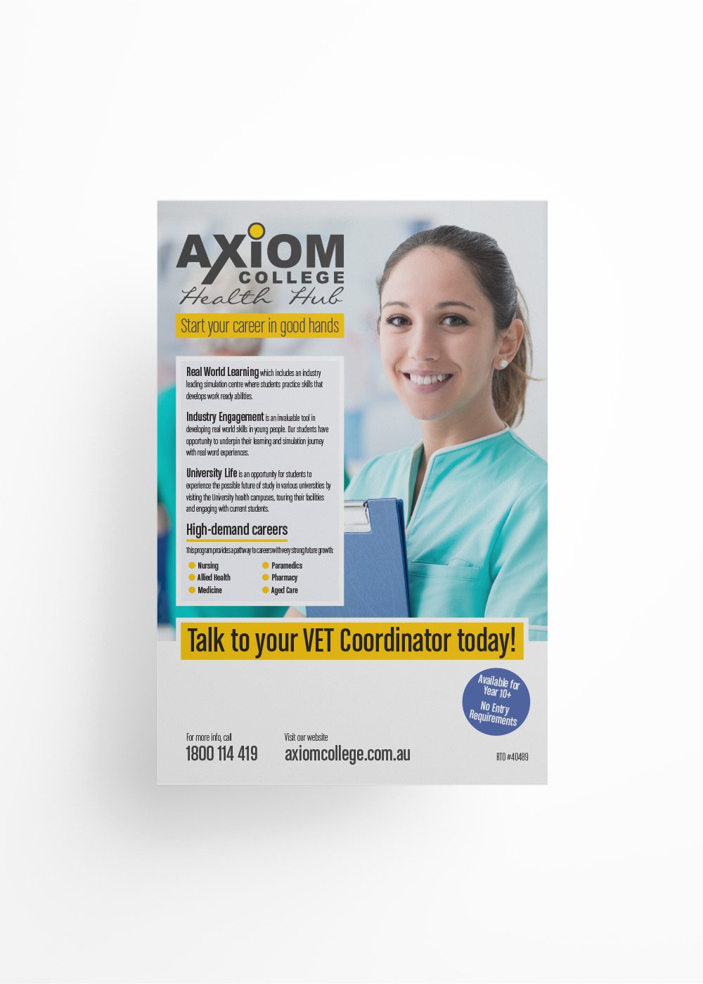 Axiom College - Poster